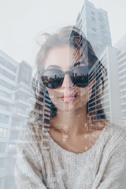 Городская двойная экспозиция